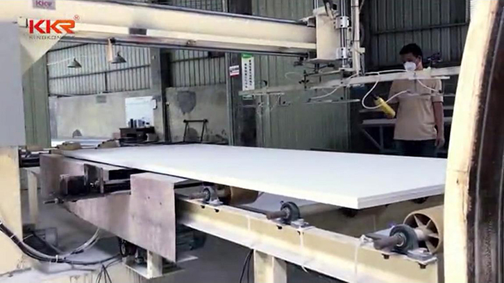 KKR Acrylic Solid Surface Sheet Production